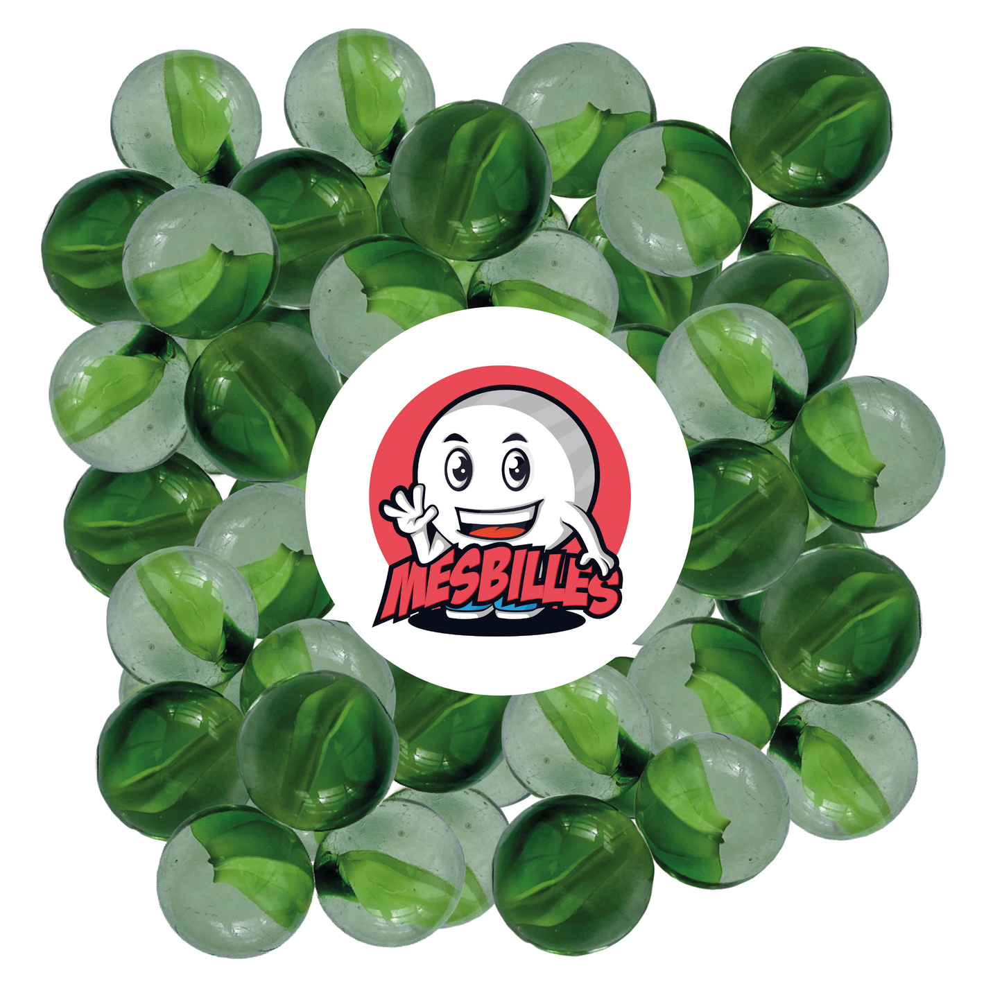 1 Bille Oeil de Poisson 25 mm