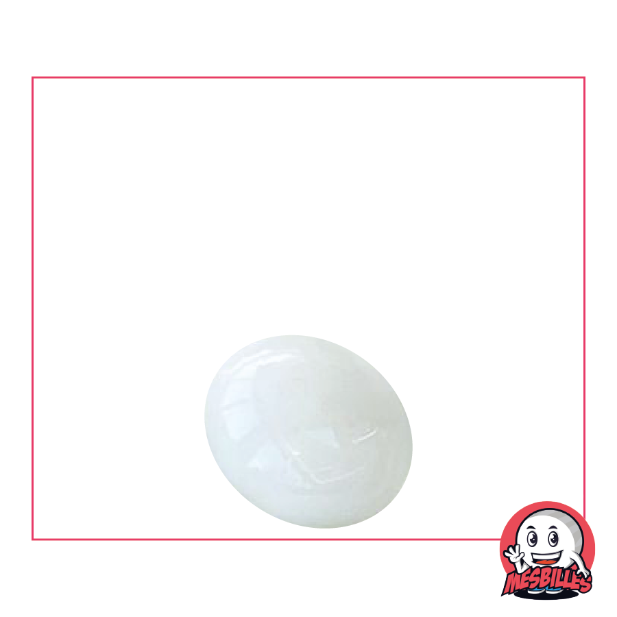 Mesbilles 120 Billes Plates De 2 Cm – 500 G De Galets En Verre Décoratifs, Couleurs Variées, Idéal Déco Et Loisirs Créatifs