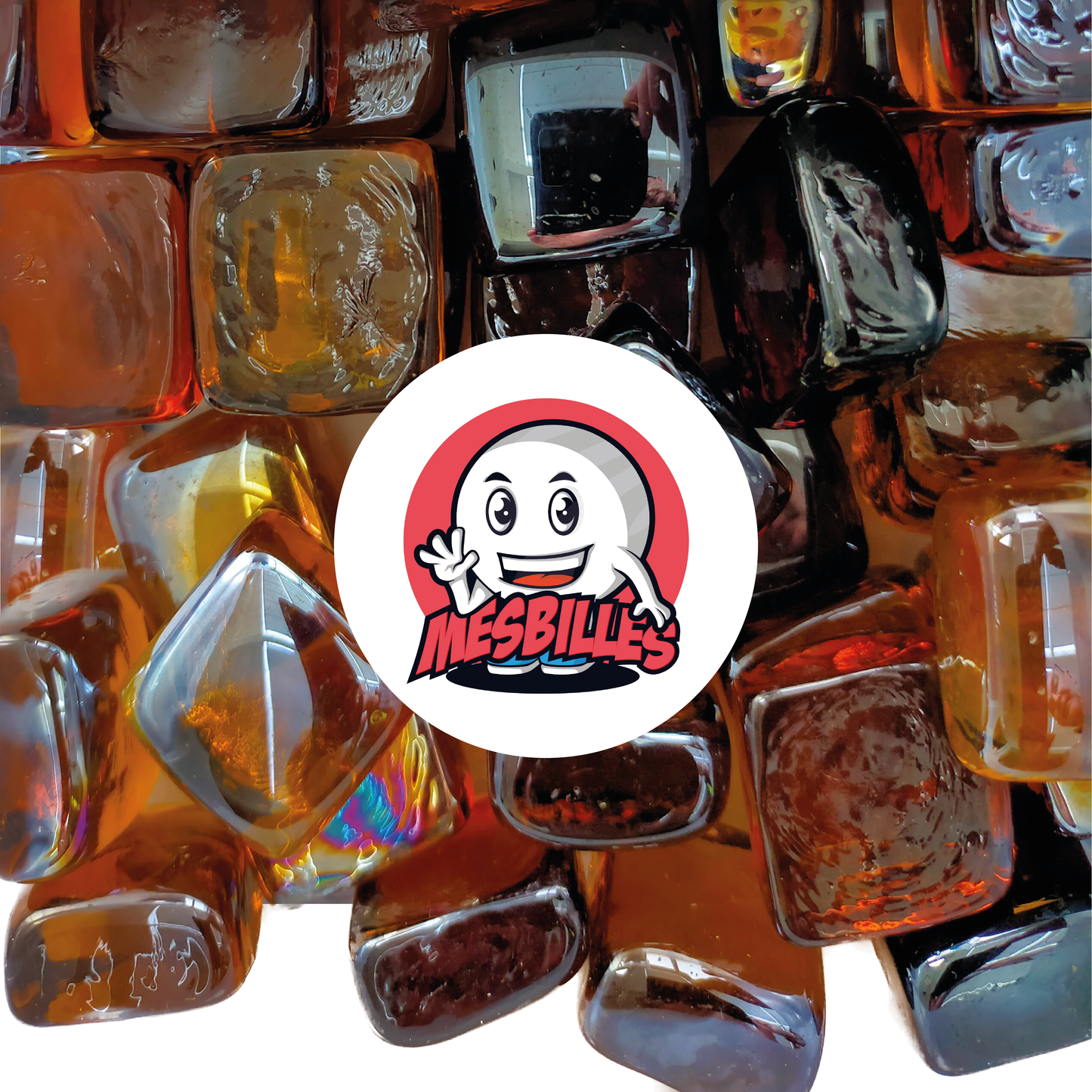 1 Bille Carré Ambre