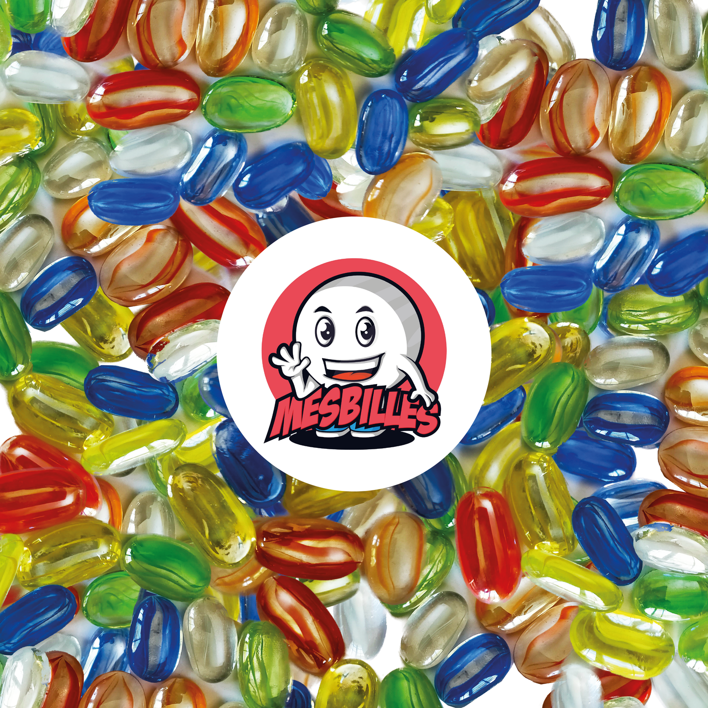 1 Murmeln Dummheit Gelb