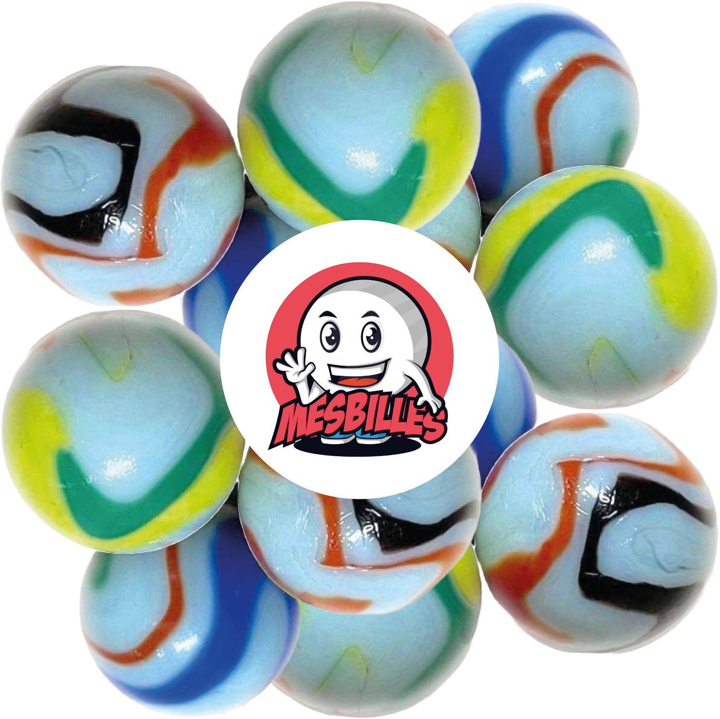 1 Bille Pâte à Modeler 25 mm