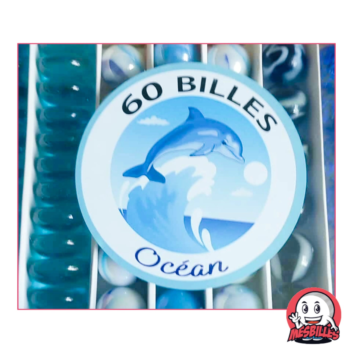 Coffret 60 Billes Océan KimPlay par MesBilles