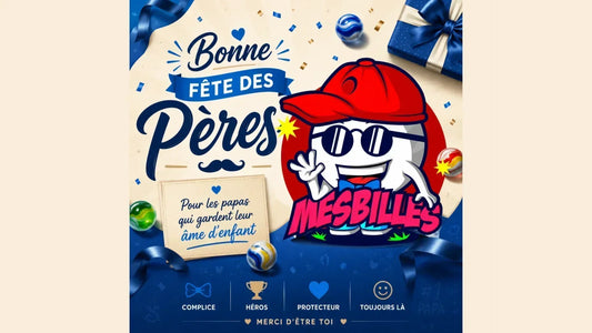 Fête des Pères : c'est le bon jour pour jouer aux billes avec papa