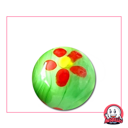 Une touche de pétales floraux Vert, pour les amateurs de billes délicates.