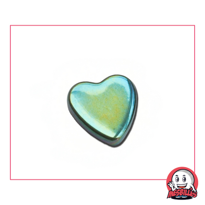 1 Bille Coeur Vert Glossy extra plate