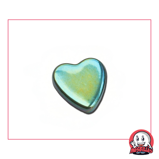 1 Bille Coeur Vert Glossy extra plate