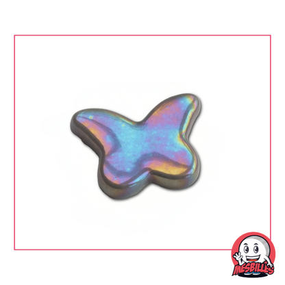 1 Bille Papillon Gris Glossy extra plat