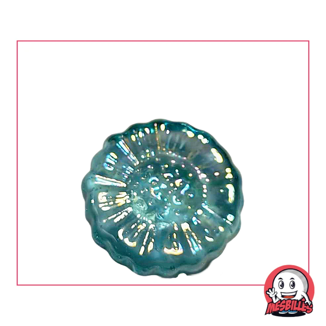 1 Murmeln Sonnenblume Hellblau