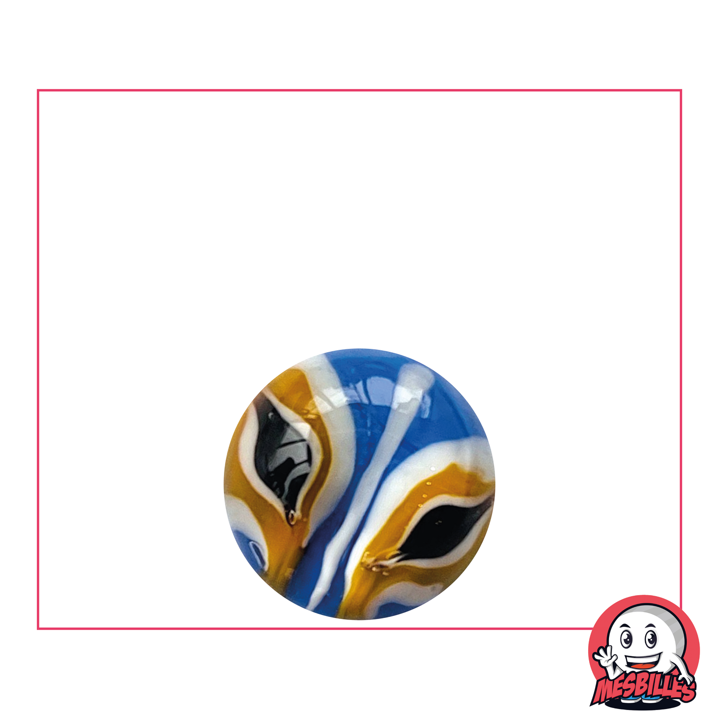 1 Bille Art Aloa Bleu 16 mm