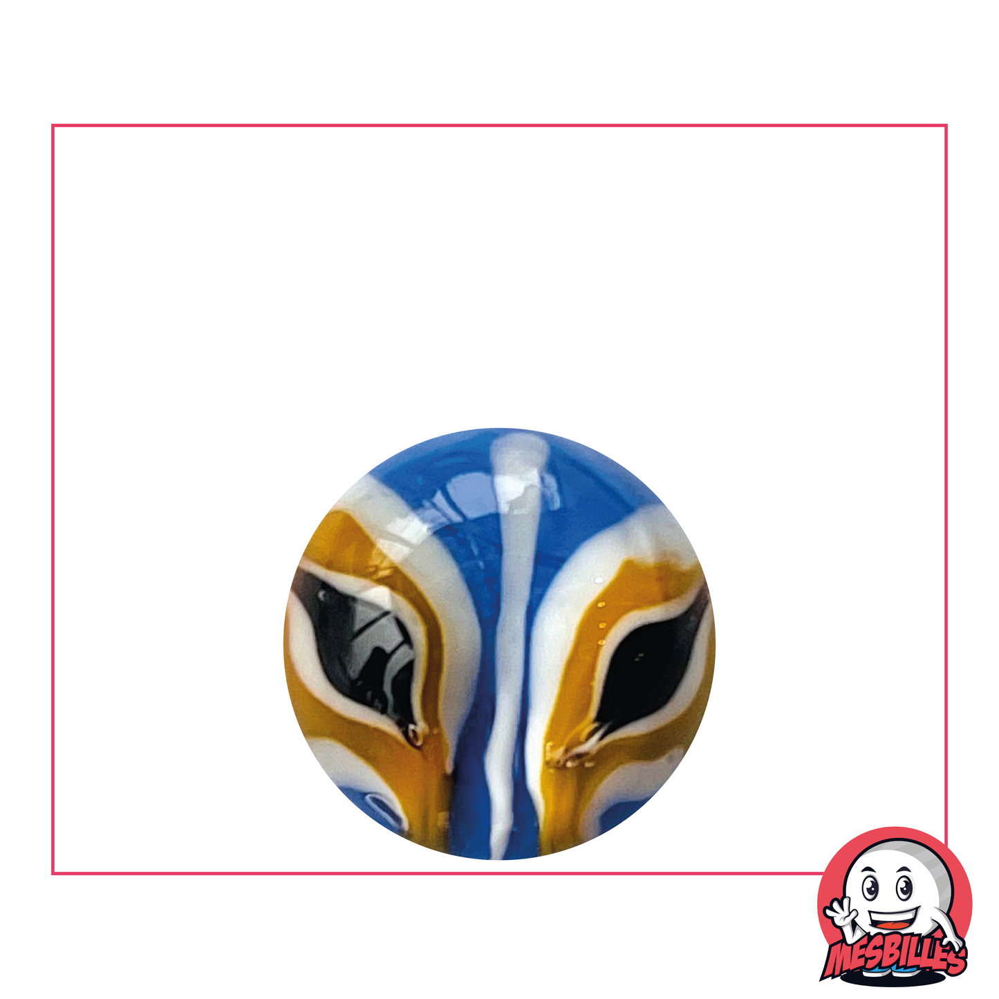 1 Bille Art Aloa Bleu 22 mm