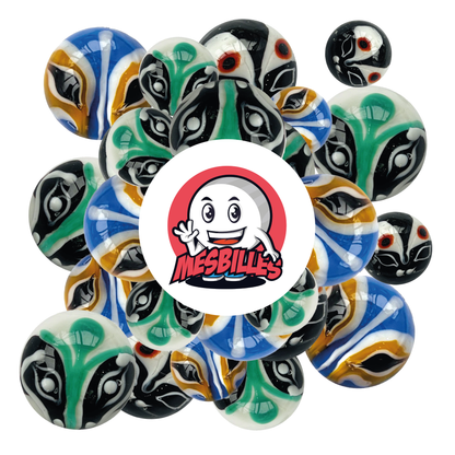 1 Bille Art Aloa Bleu 16 mm