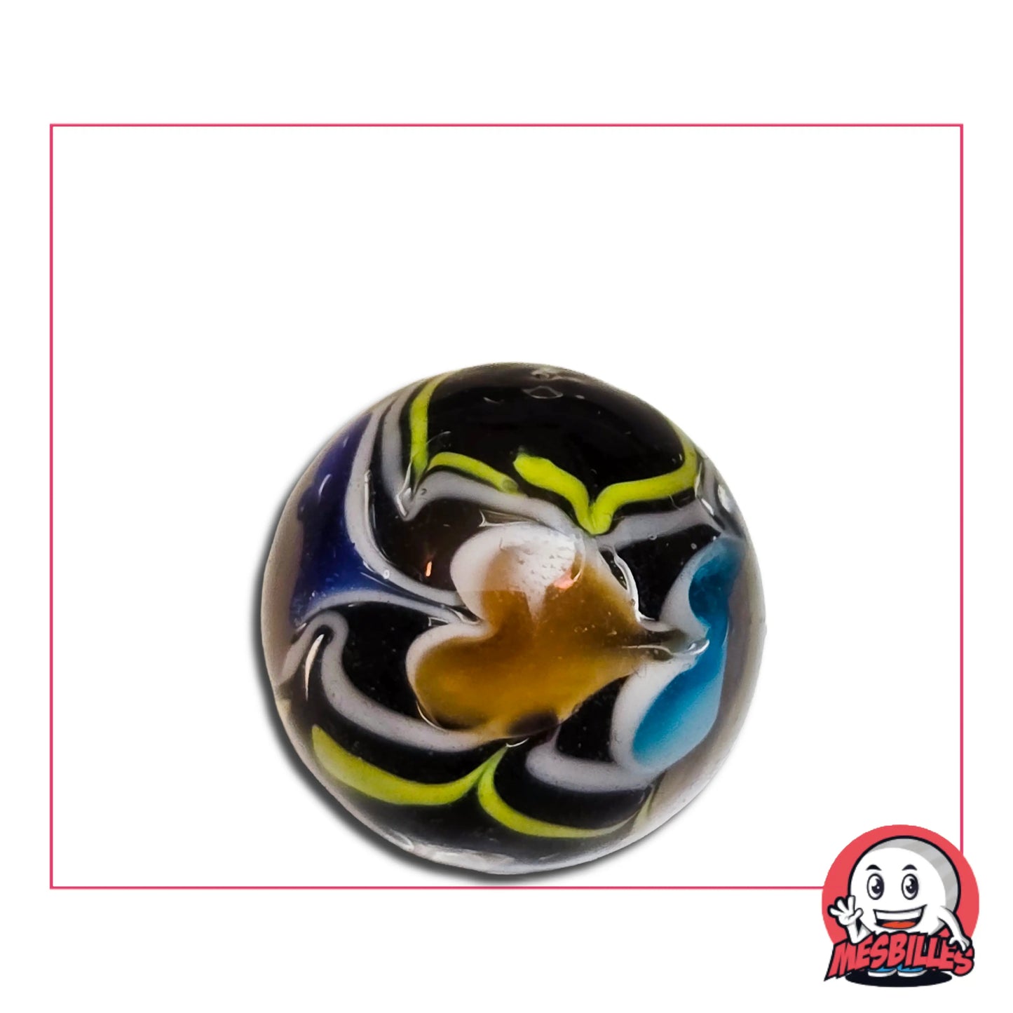 1 Murmel Art Krone Liebe 22mm