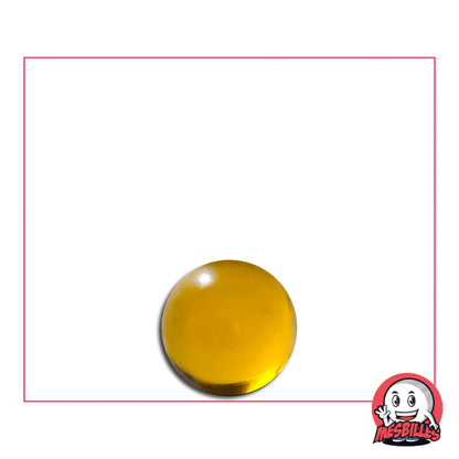 Bille ronde Loupe Ambre 6 mm