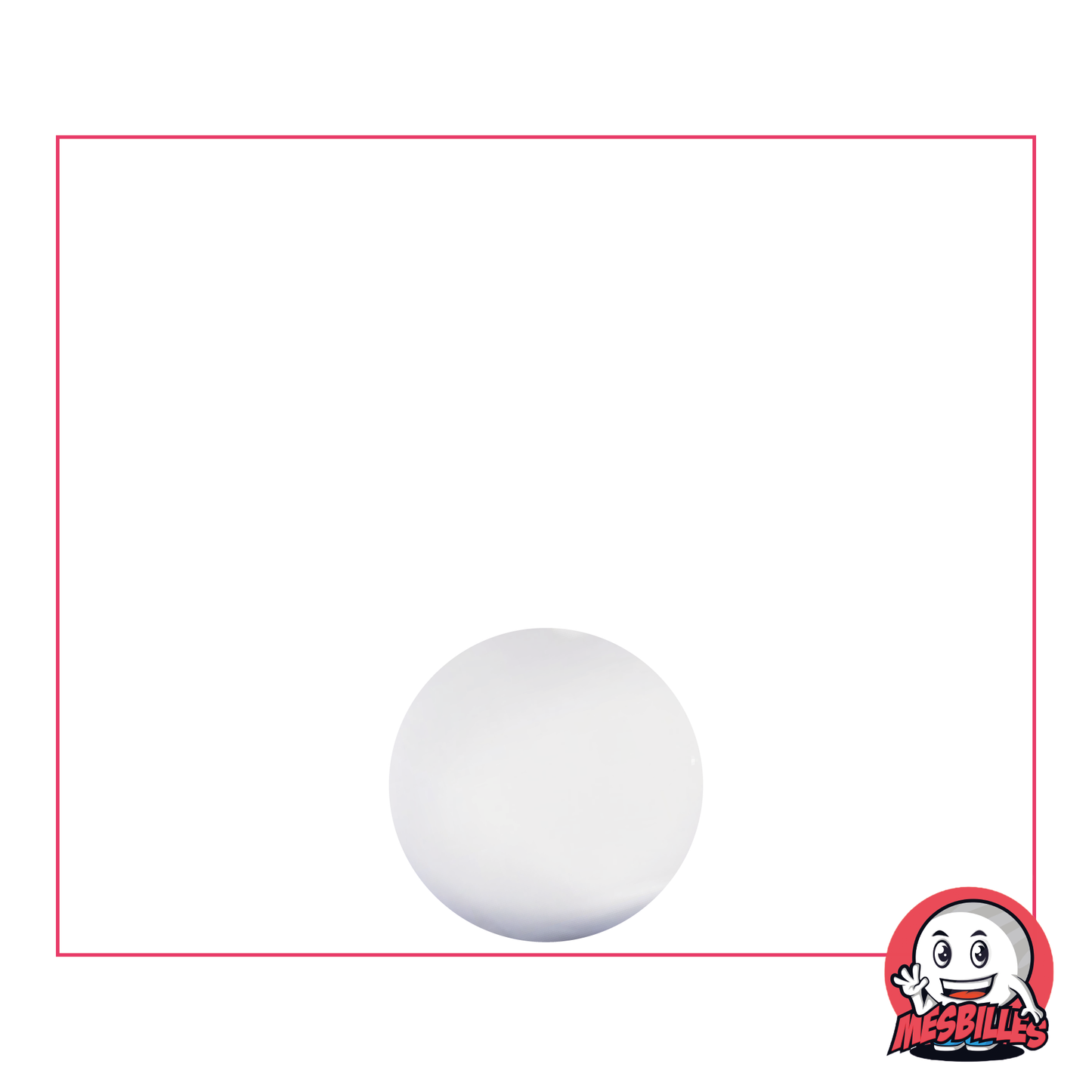 1 Bille verre de bohème Loupe Cristal 08 mm