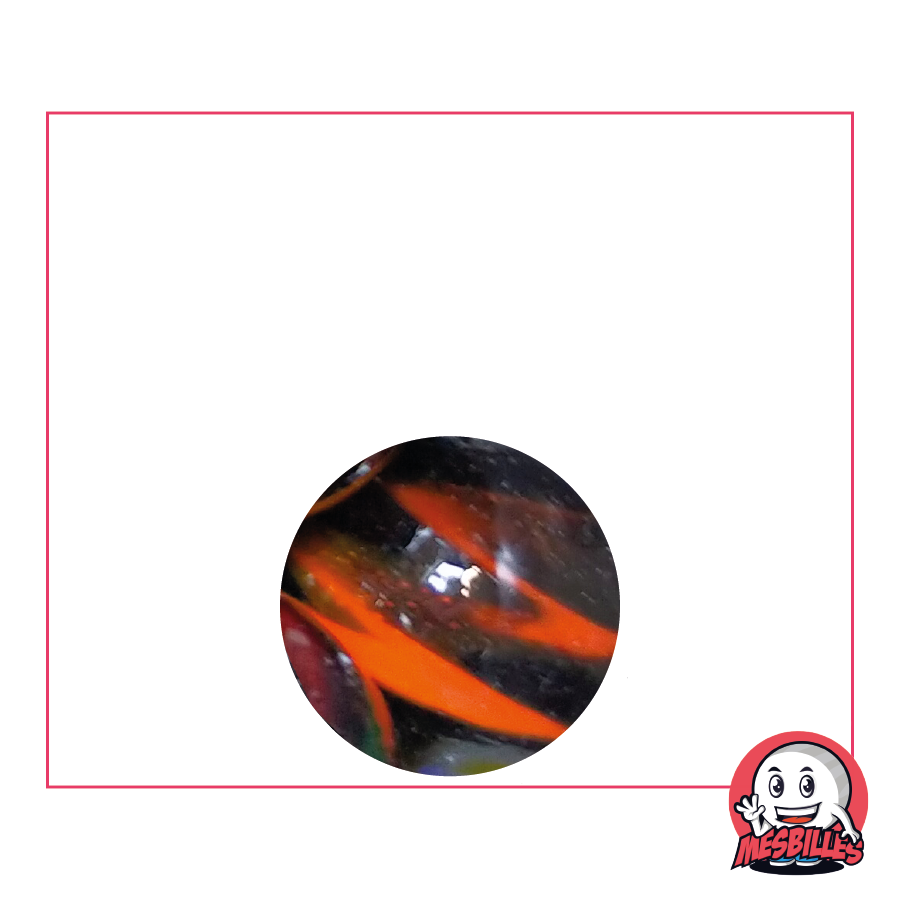 Murmeln Diabolic Orange 16 mm, die Geheimwaffe eines angehenden Spions