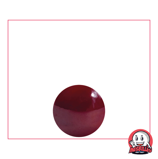 Bille ronde Glossy Rouge