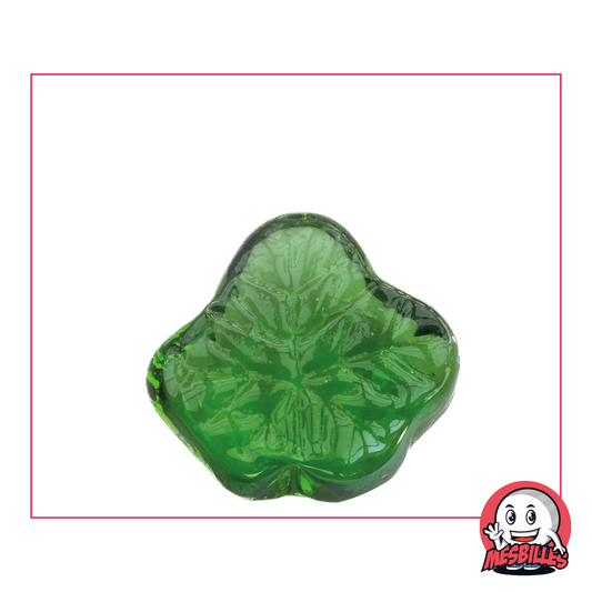 1 Murmeln Ahornblatt grün