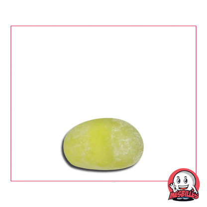 Cette bille Plate Givré Jaune 18 mm est également nommée Bille Galet en Verre, elle est utilisée pour Jouer, Décorer ou Collectionner. Bye Bye les billes classiques ennuyeuses, Bonjour la Bille Plate en Verre Dépoli Jaune