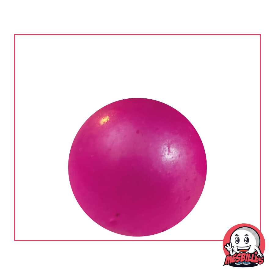 Mesbilles - 4 Calots Billes Perle Blanc - Billes En Verre 25 Mm