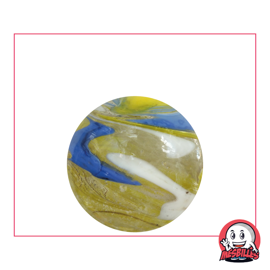 Speedy Blau 25 mm: Die Sonic der Murmeln ohne Goldringe