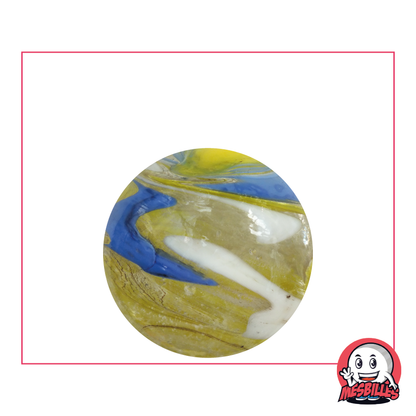 Speedy Blau 25 mm: Die Sonic der Murmeln ohne Goldringe