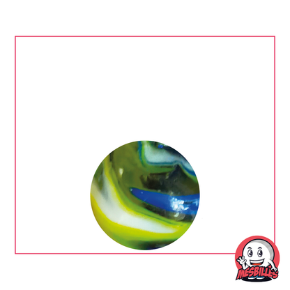 Bille Speedy Jaune 16 mm, la formule 1 des jeux d'enfance en couleur moutarde