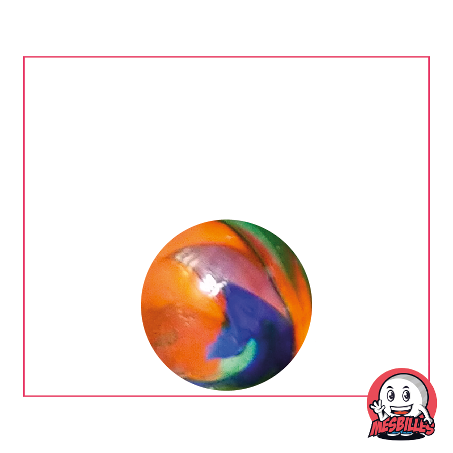 Murmeln Speedy Orange 16 mm, der Blitz, der stehen geblieben ist