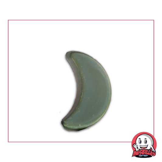 1 Bille Lune Perle Vert Extra Plate