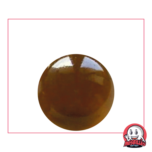 Große Murmeln Irisierend Bernstein 25 mm - MeineMurmeln