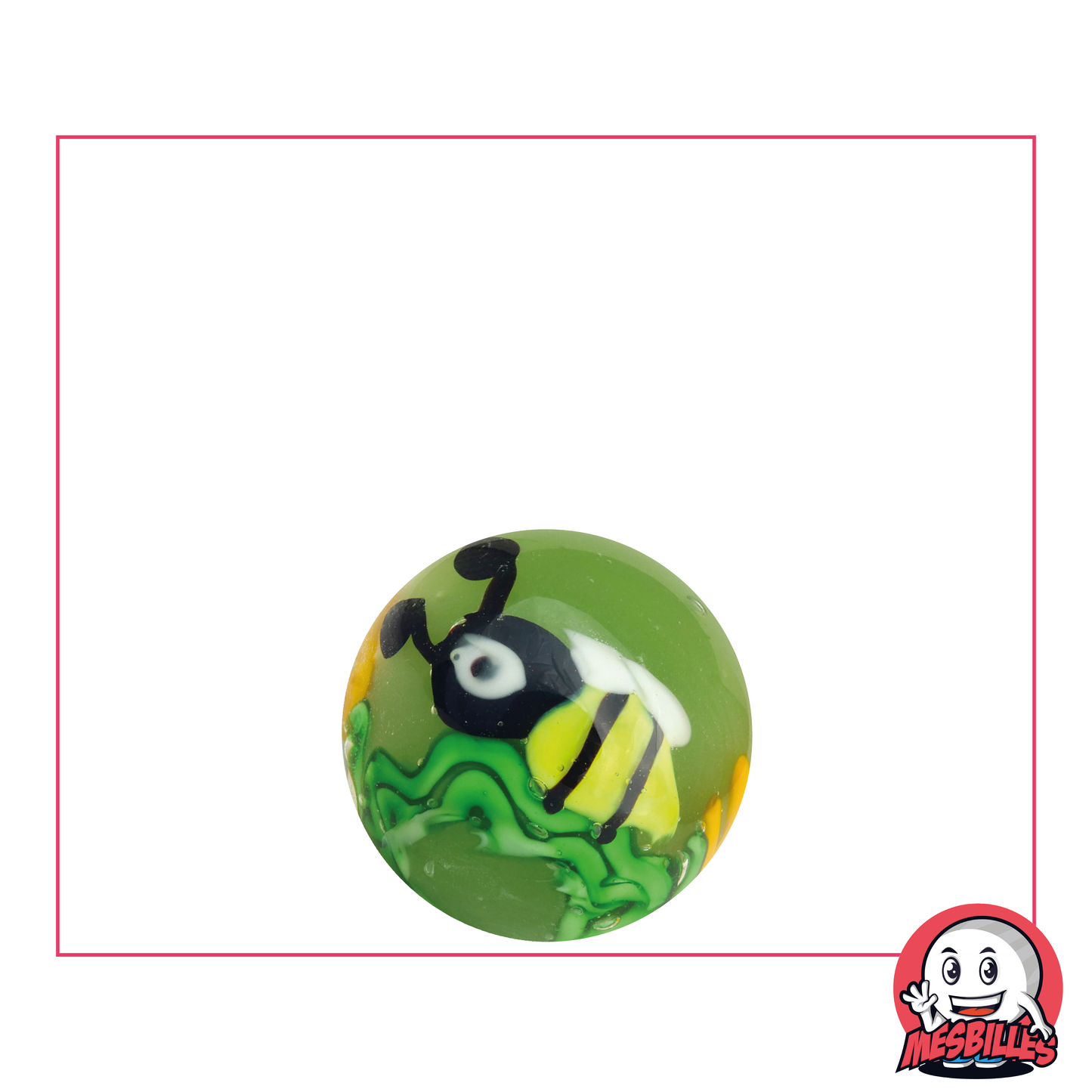 1 Murmeln Art Abeille 16 mm