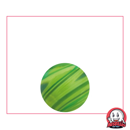 1 Murmel Art Sandstorm Grün 16 mm