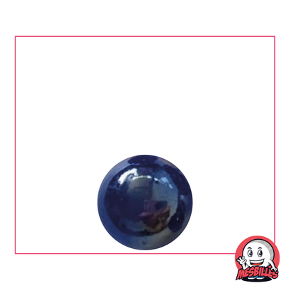 1 Murmeln Irisierend Blau-Nacht 14 mm
