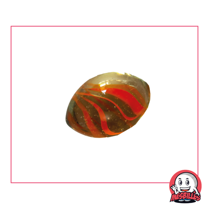 1 Bille Rugby Froissée Orange