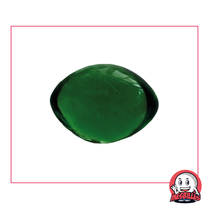 1 Murmeln Rugby Grün