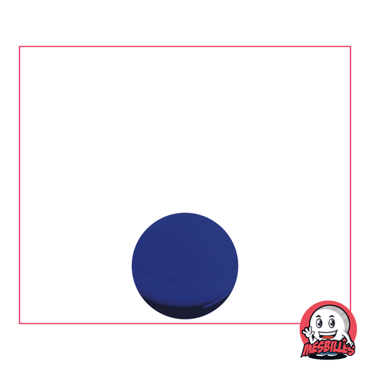 1 Bille verre de Bohême Loupe Bleu-Nuit 08 mm