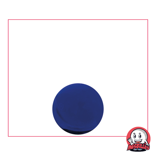1 Bille verre Bohême Bleu-Nuit 12 mm