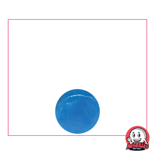 1 Bille verre de Bohême Loupe Bleu 06 mm