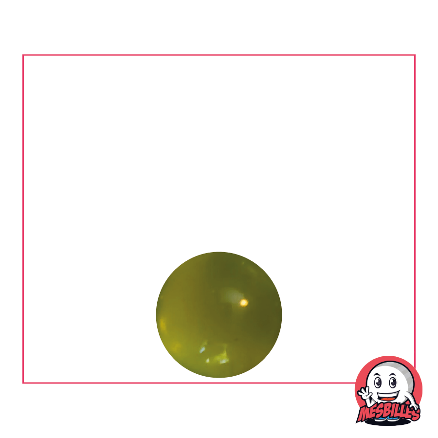 1 Bille Loupe Vert-Jaune 06 mm