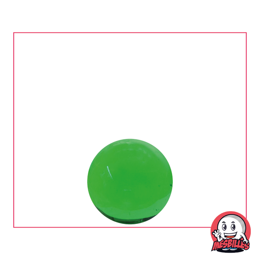 1 Bille verre de Bohême Loupe Vert 14 mm