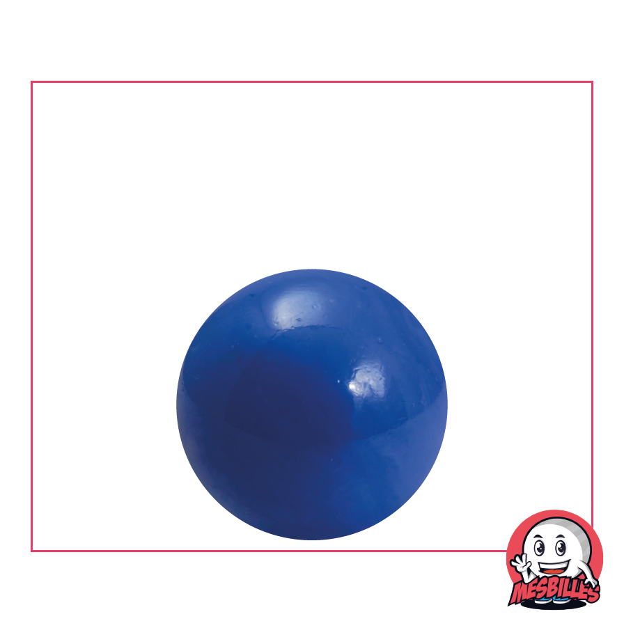 1 Bille Perle Bleu Nuit 22 mm