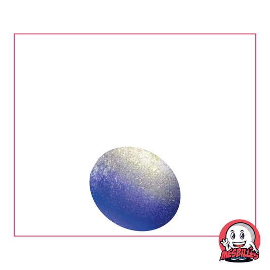 1 Bille Plate Givré Bleu-Nuit 18 mm