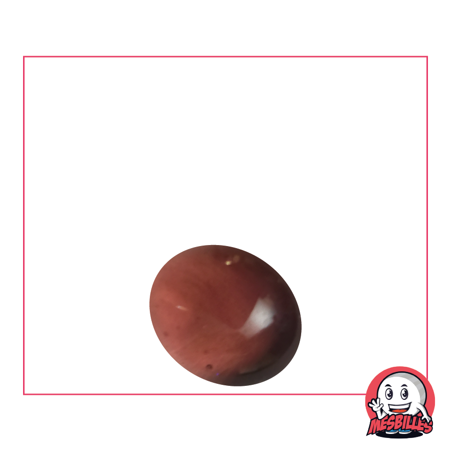 Bille en verre Plate Violette - MesBilles : Jeux simples et captivants