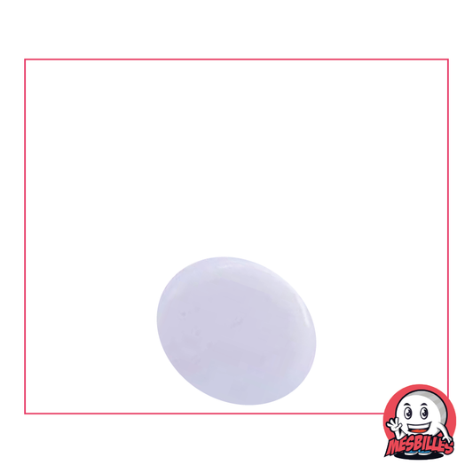 1 Bille Plate Perle Rose-Clair 18 mm