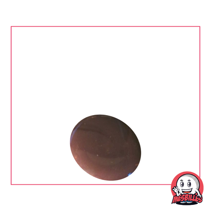 Billes Galets en Verre - Bille Plate 18 mm Perle Violet | MesBilles