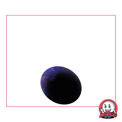 1 Bille Plate Loupe Violet Nuit 18 mm