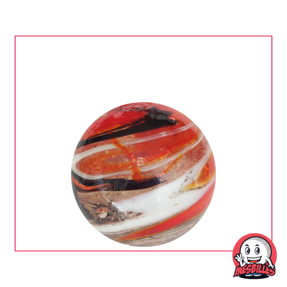 Speedy Rot 25 mm: Die Sonic der Murmeln ohne Goldringe