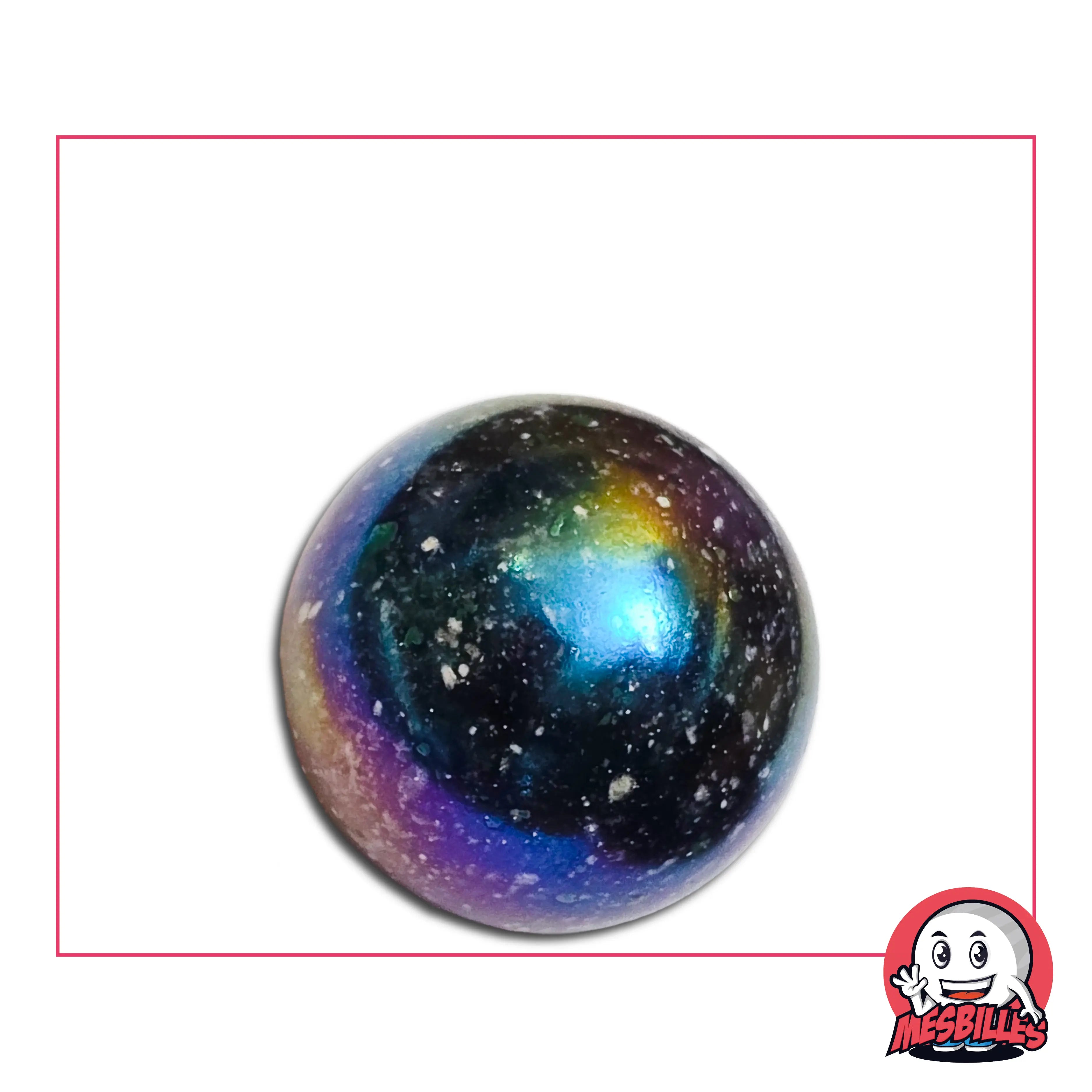 4 Billes En Verre Condor - Diamètre 25 Mm - Pour Décoration, Jeu, Ou Collection - 11