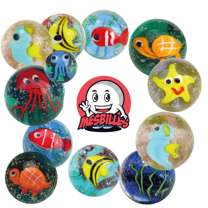 1 Bille Art Phoque 22 mm