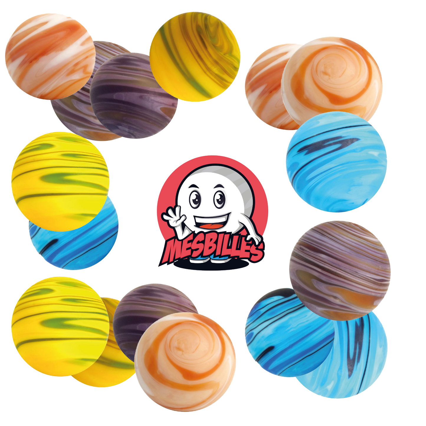 1 Bille Art Sandstorm Pêche 22 mm