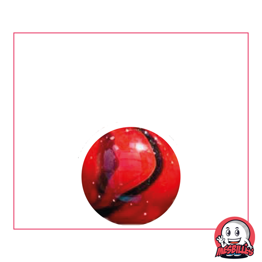 1 Murmeln Marienkäfer 16 mm